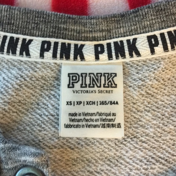 🛑SOLD🛑 Vs Pink Lace-Up Pullover Sweatshirt NEW - Picture 8 of 8